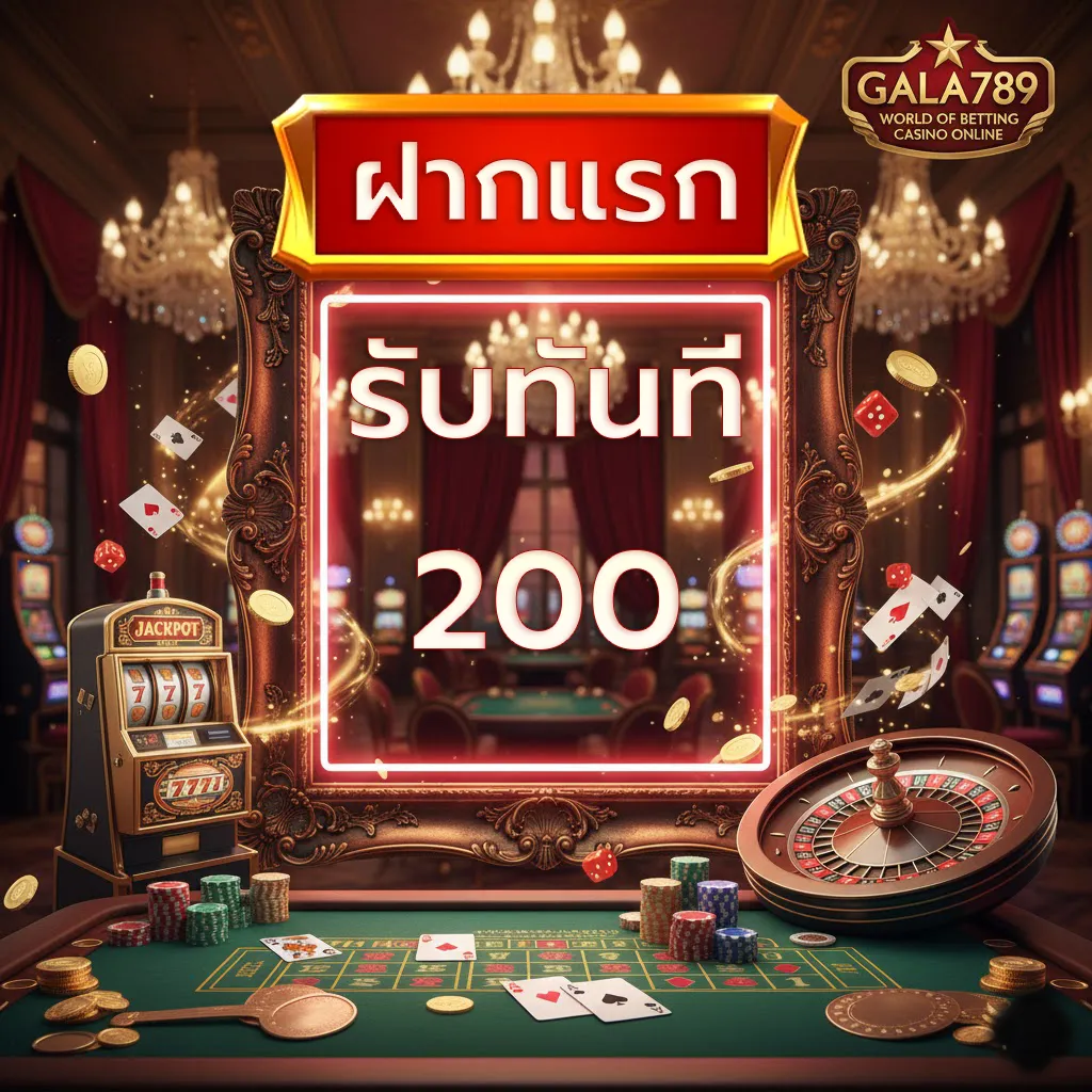 ฝากแรกรับ200